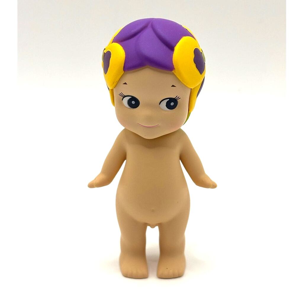 Authentic Sonny Angel Pansy Mini Figure, Flower Series